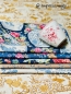 Preview: Tilda Patchwork Stoff Baumwolle - Chic Escape Flowervase Navy Blue